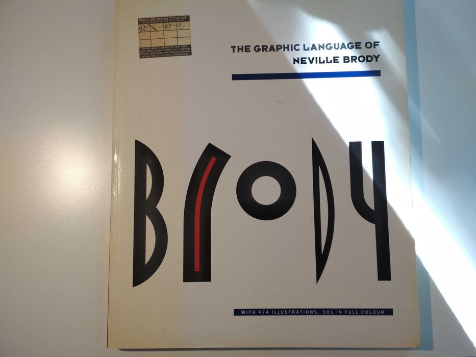 Neville Brody - The Graphic Language of Neville Brody (porte incluído)