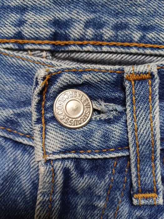 Jeansy straight - klasyczne / Levi's / roz. XS