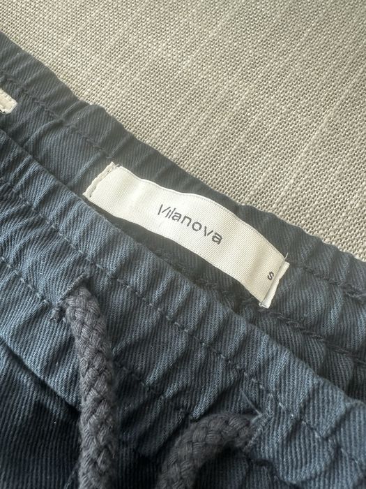 Calções azuis tamanho S novos