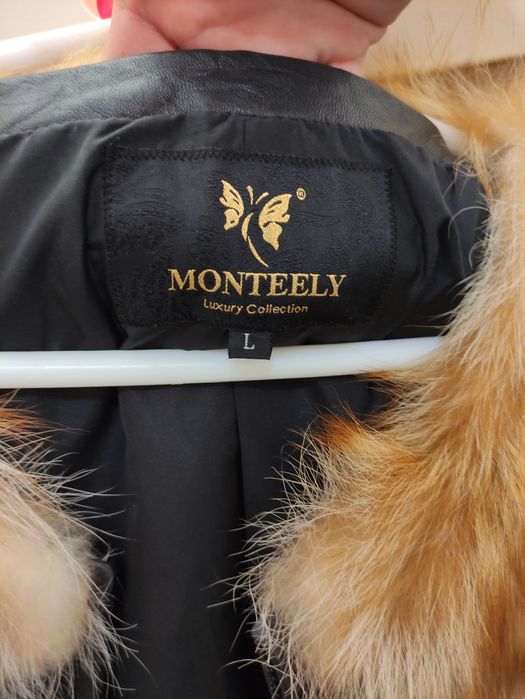 Полушубок шубка мех песца