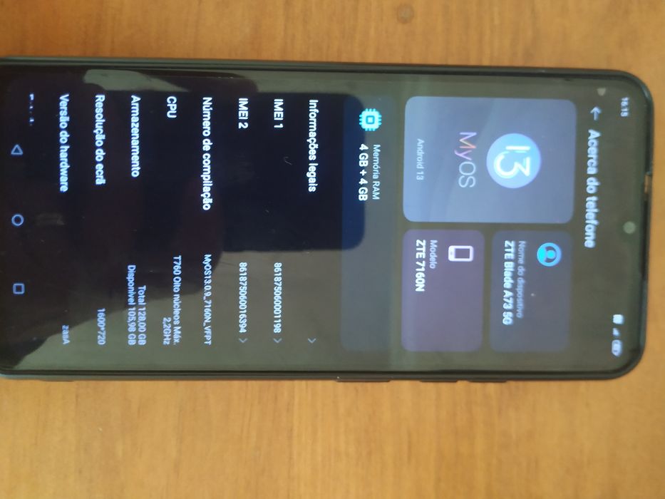 ZTE  blade A73 5G