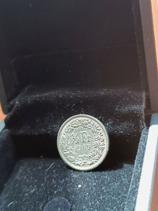 Moeda Swiss Franc 1969