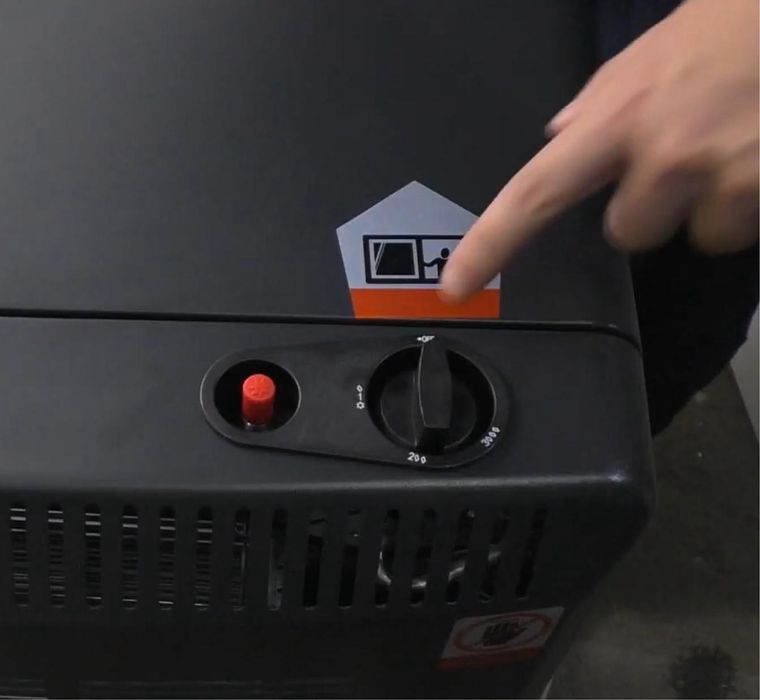 Обогреватель газовый отопитель конвектор на 80м2 4200Вт качество Чехия