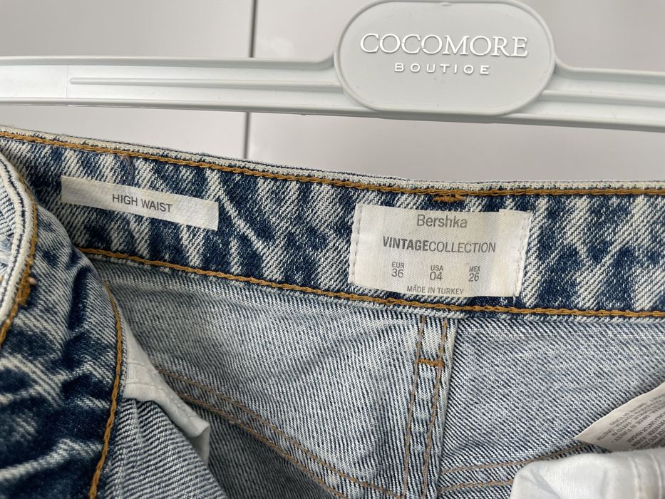 Krótkie spodenki szorty jeansowe 36 S Bershka
