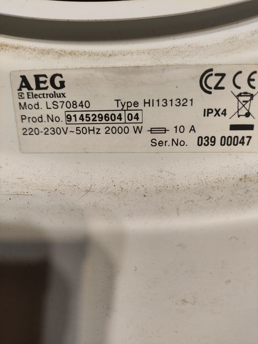 AEG Lavomat пральна машина