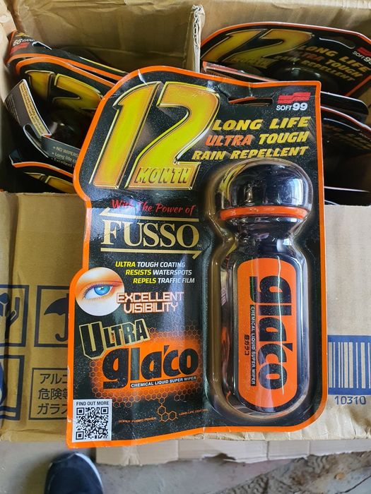 Soft99 Glaco Ultra — антидощ для скла до 12 місяців | Японія Оригінал