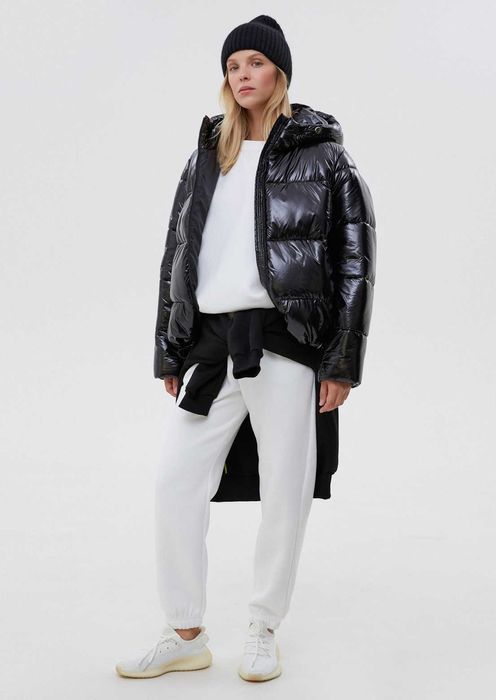 Пуховик куртка лаковая CABANCHI Оригинал  Новый с бирками.