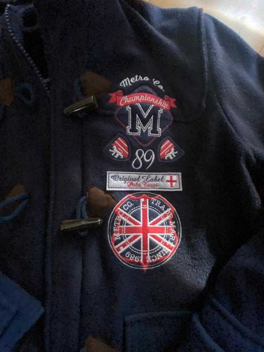 Casaco tipo canadiana 10 anos