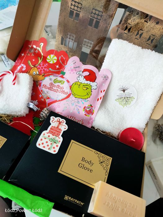 Rekawica Body glove  mydełko Face Glove Raypath na Święta