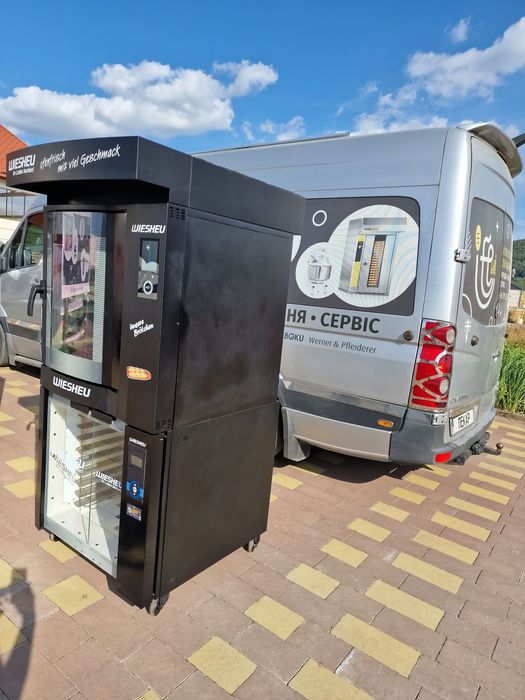 Хлебопечь для пекарни хлібопіч Wiesheu с Германии из розтiйкою NEU