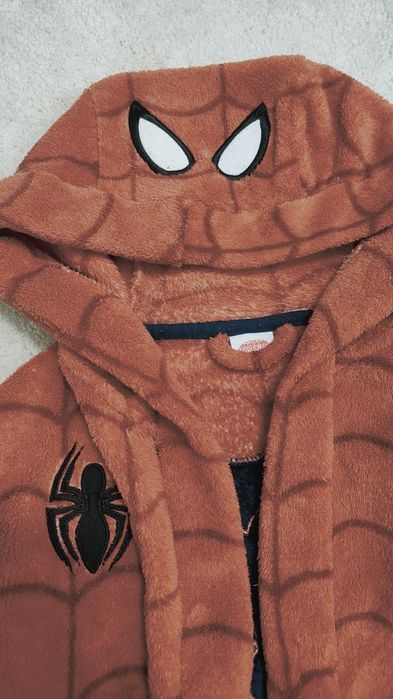 Szlafrok 122/128 Spiderman Marvel dla chłopca