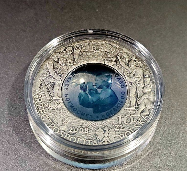 srebrne monety 10 zł rocznik 2008