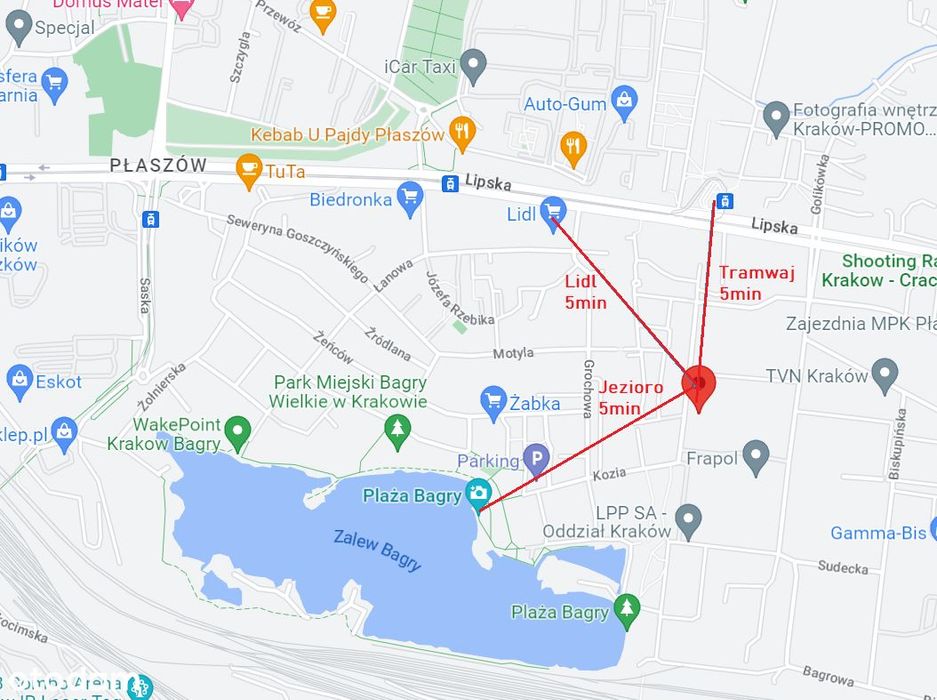 Bezpośrednio | Nowe Wykończone 3 Pokoje | Klimatyzacja | Bez PCC