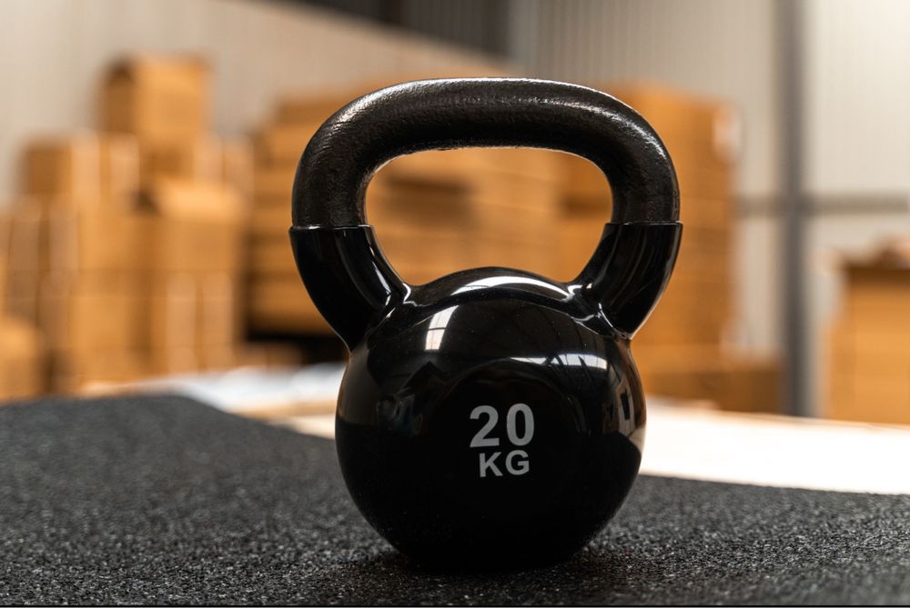 Kettlebell Vinil 8kg 12kg 16kg 20kg 24kg 28kg
