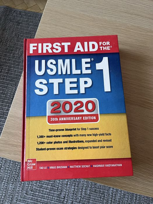 Книга First aid for the USMLE STEP 1 2020