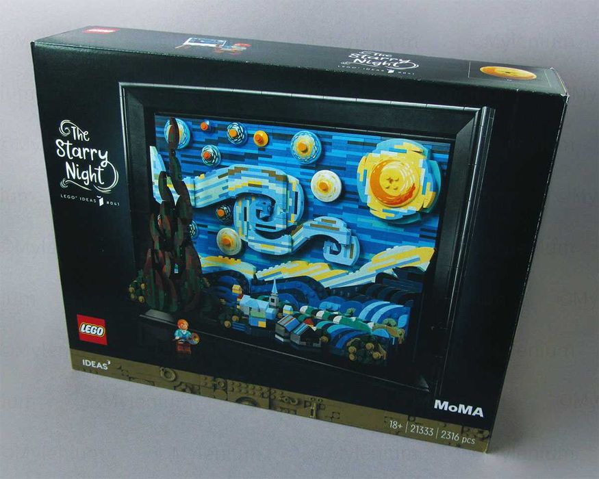 Lego Ideas 21333 - Gwiaździsta Noc Vincenta Van Gogh - klocki nowe