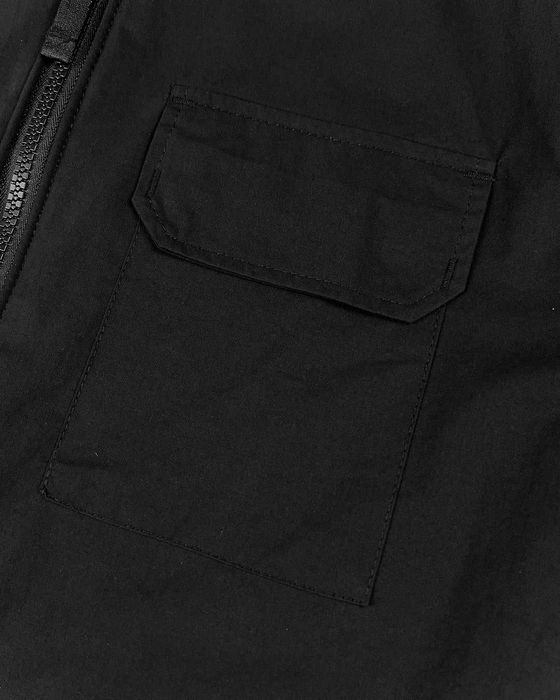 Сорочка C.P. Company Logo-Appliqued Cotton-Gabardine Jacket Black