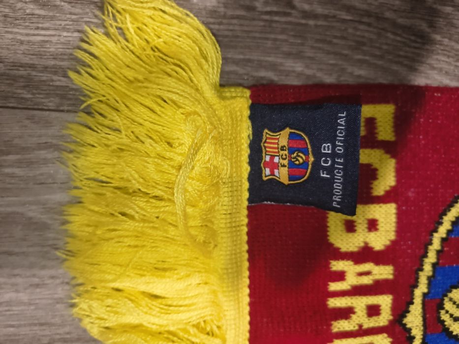 Dwa szaliki FC Barcelona