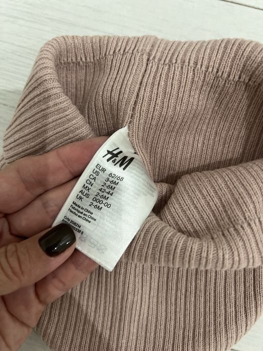 Шапка h&m 6-12 місяців на дівченку