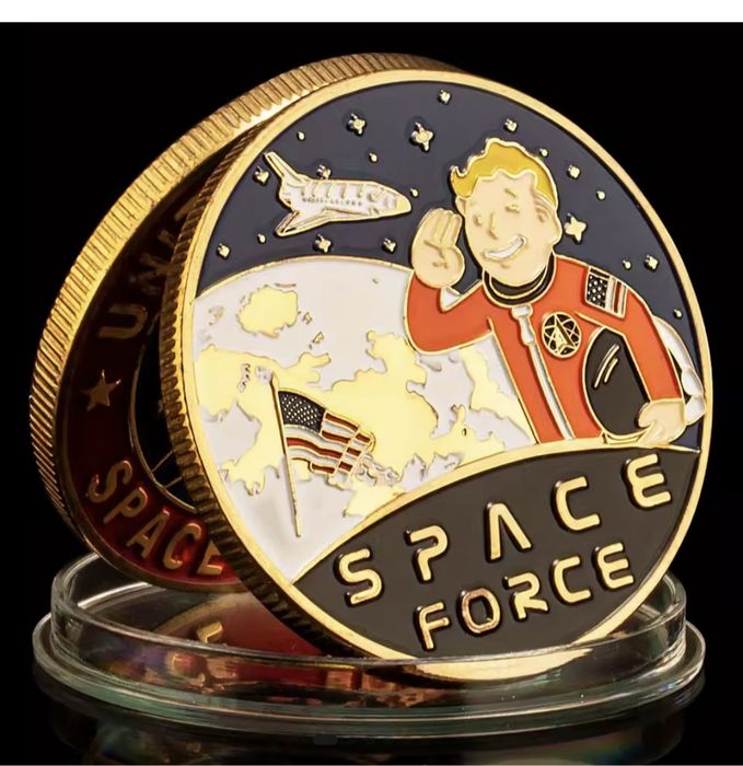 Nowa moneta w kapslu Fallout Space Forces
