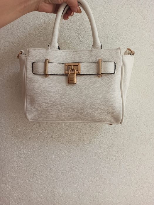 Сумочка біленька,сумка білого кольору, сумочка на літо