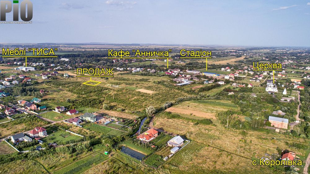 ділянка для будівництва особняка.