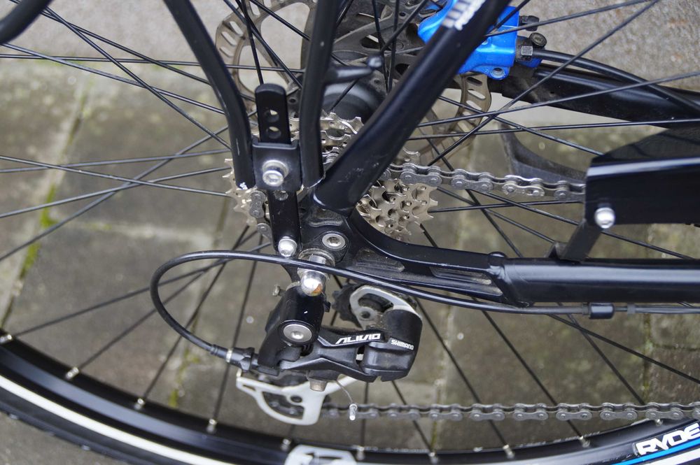 Rower trekkingowy Pegasus tarcze hydraulika