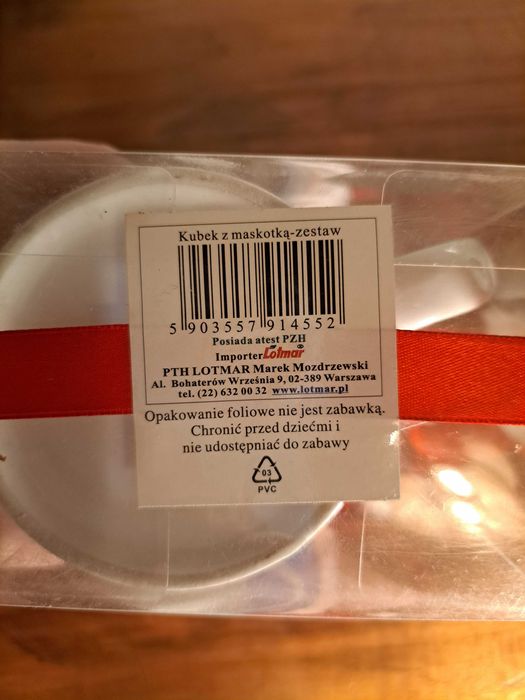 Świąteczny kubek z Mikołajem
