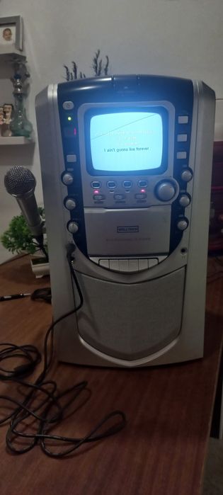 Leitor de karaoke portátil e Micro Sanda