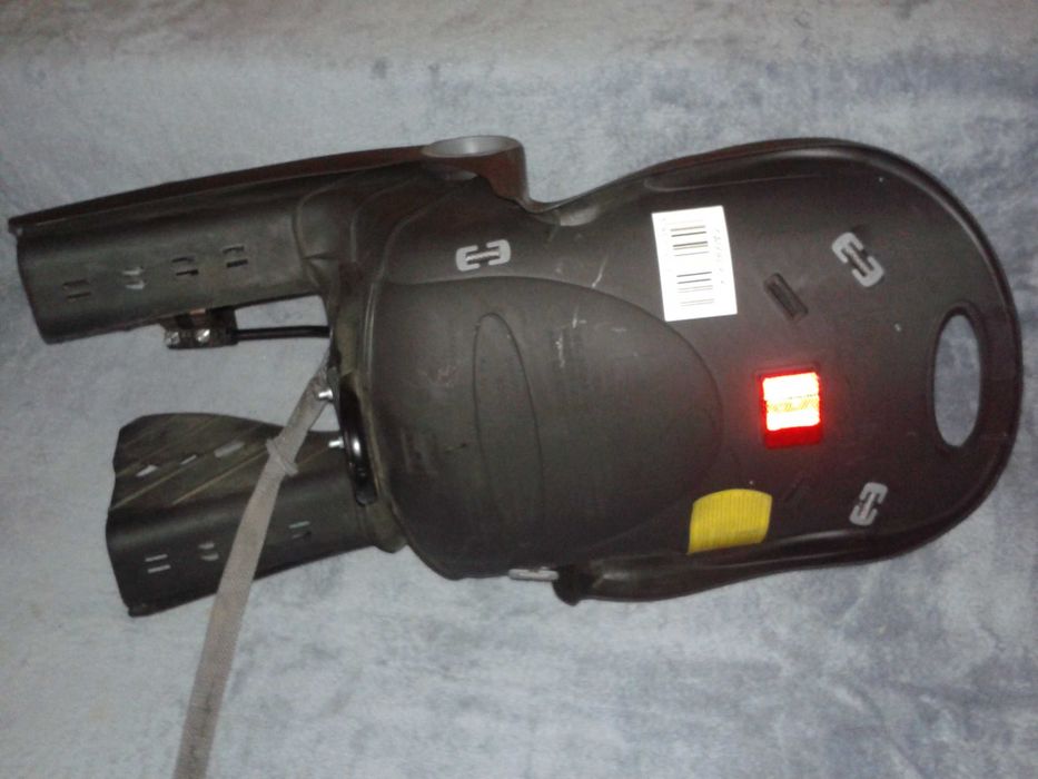 Fotelik rowerowy dla dziecka na rower 2w1