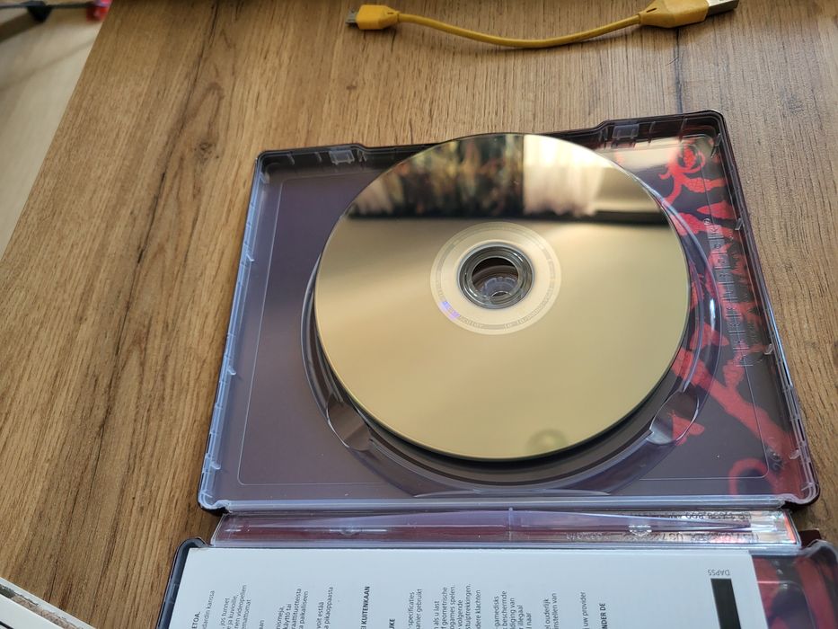 The blood of dawnwalker PS5 steelbook