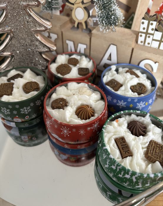 Świeczki sojowe w puszce, 5 szt.