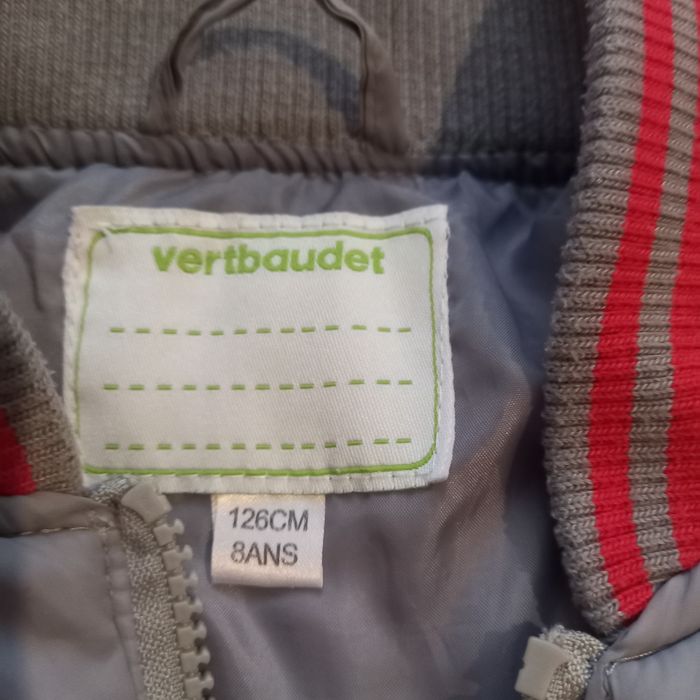Демісезонний комплект куртка + жилетка Vertbaudet 126 см