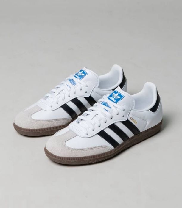 унісекс кросівки Адідас Самба og, adidas samba black/white