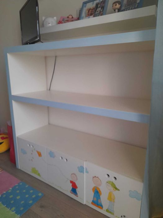 Mobília oficina rústica quarto criança