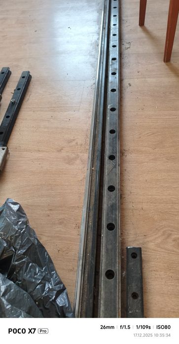 Prowadnice liniowe 45 mm 400 cm długość