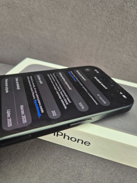 iPhone 16 / 128 GB / JAK NOWY / Bateria 100% / Gwarancja 2027