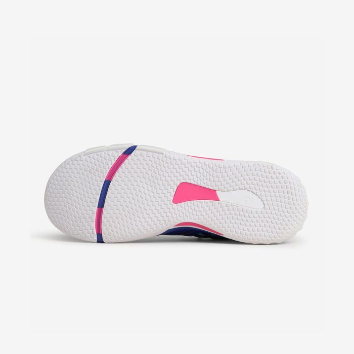 Calçado de Voleibol Adulto Cushion baixo azul