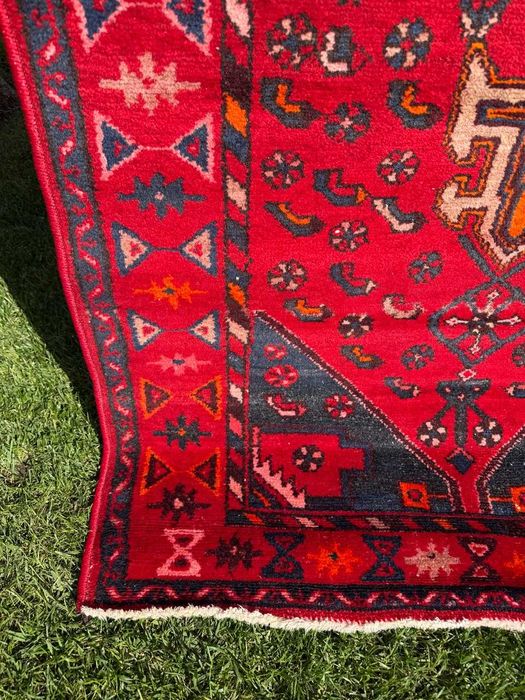 Dywan Perski Vintage Ręcznie Tkany Iran Hamadan 208x107 galeria 6 tys