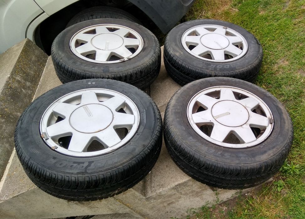Alufelgi 14 cali + Opony 185/65R14 VW Opel