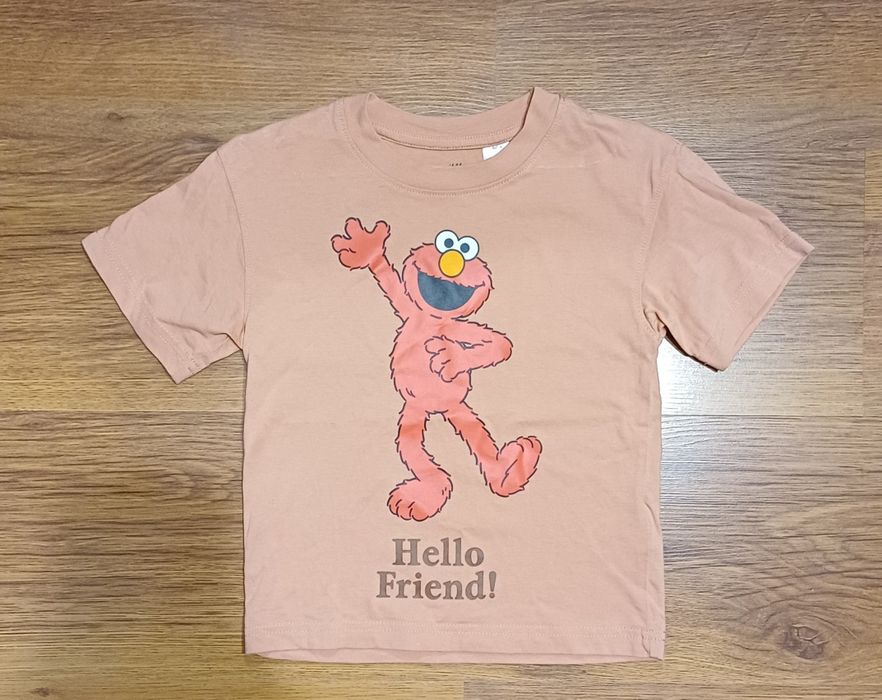 T-shirt Ulica Sezamkowa rozm. 92 cm - stan idealny