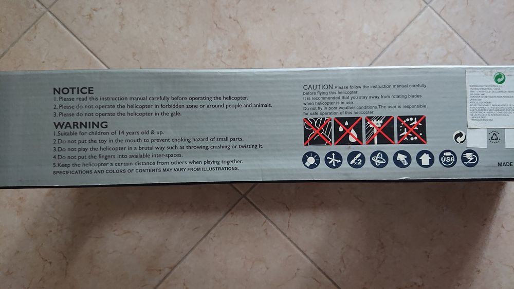 Helicóptero Telecomandado