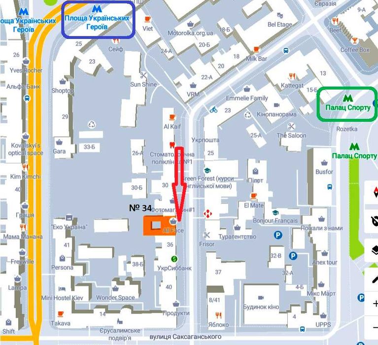 Без комісії. Оренда 3к квартири в Центрі, 130м2, вул. Шота Руставелі 34, метро Палац спорту, Площа Українських Героїв.