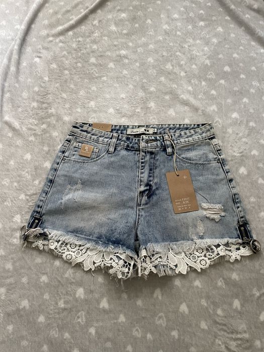 Nowe spodnie spodenki krótkie jeans 36 s