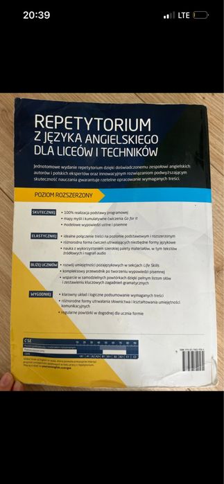 Repetytorium język angielski