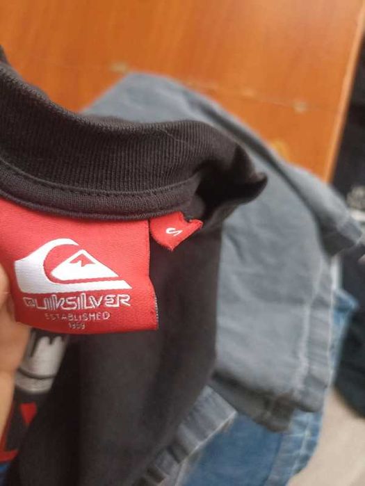 koszulka Quiksilver meska oversize goth meska czarna S