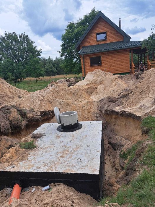 Szambo Betonowe / KOMPLEKSOWO / transport i montaż w cenie