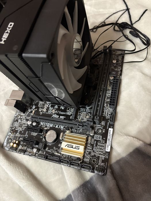 КОМПЛЕКТ Asus H110m + I5 7600k