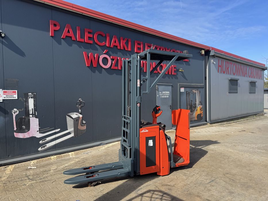 Paleciak elektryczny Linde L 14 Ap 540 cm 2019 r jak Nowy wózek Linde