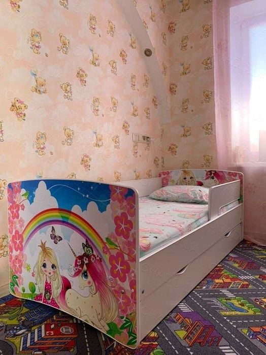 Дитяче ліжко Кіндер кул №05, детская кроватка, детские кроватки